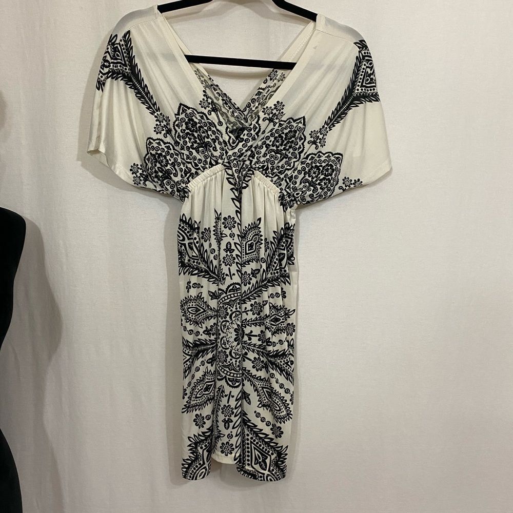 Women's Charlie Paige Black & White Summer Dress